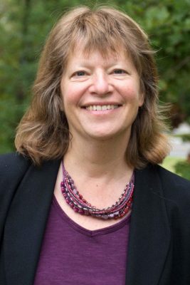 Photo of Isabel Bradburn, outside in the ISCE front yard