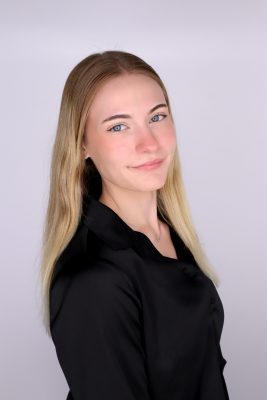 Headshot of Becca Halm, ISCE's Communications Specialist 