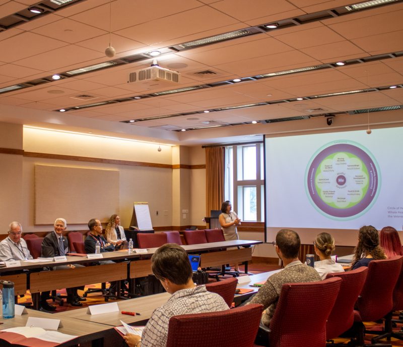 Whole Health Consortium members particpating in a think tank activity.