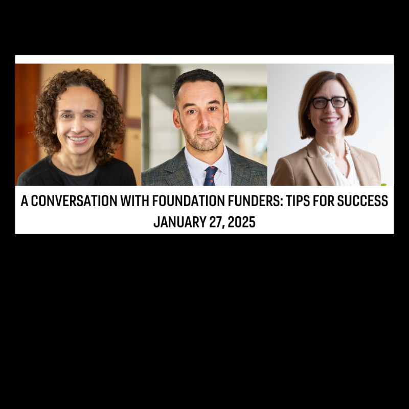 Recording Now Available for Foundation Funders Webinar
